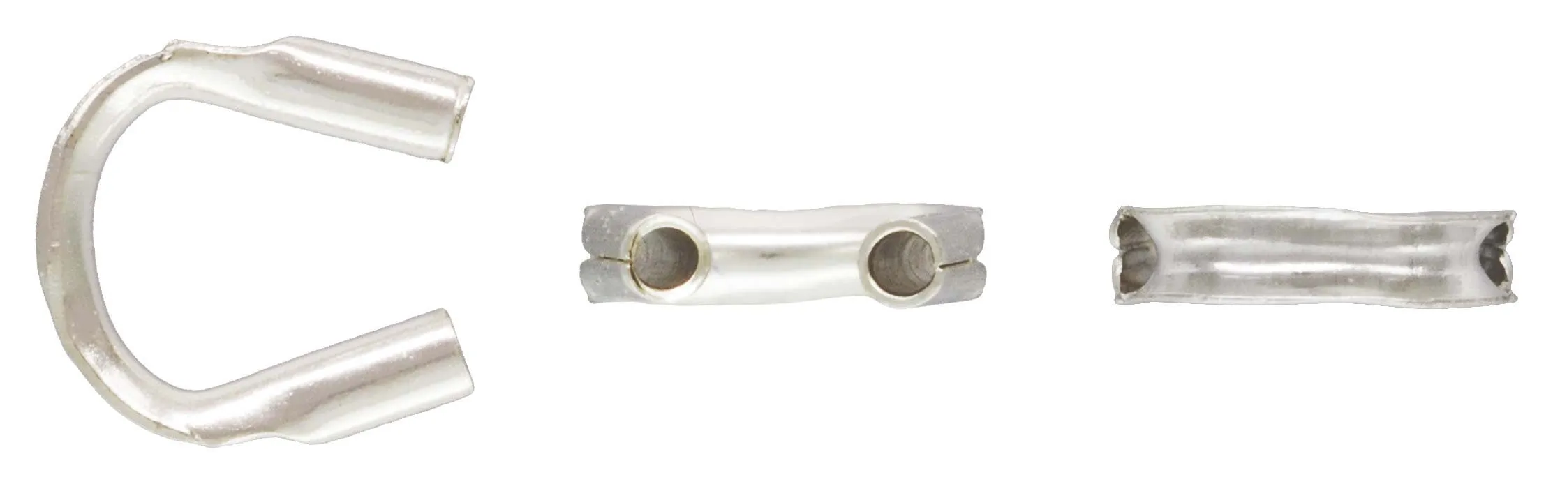 Cable Thimble .021" Hole, Sterling Silver. Made in USA. #5003593