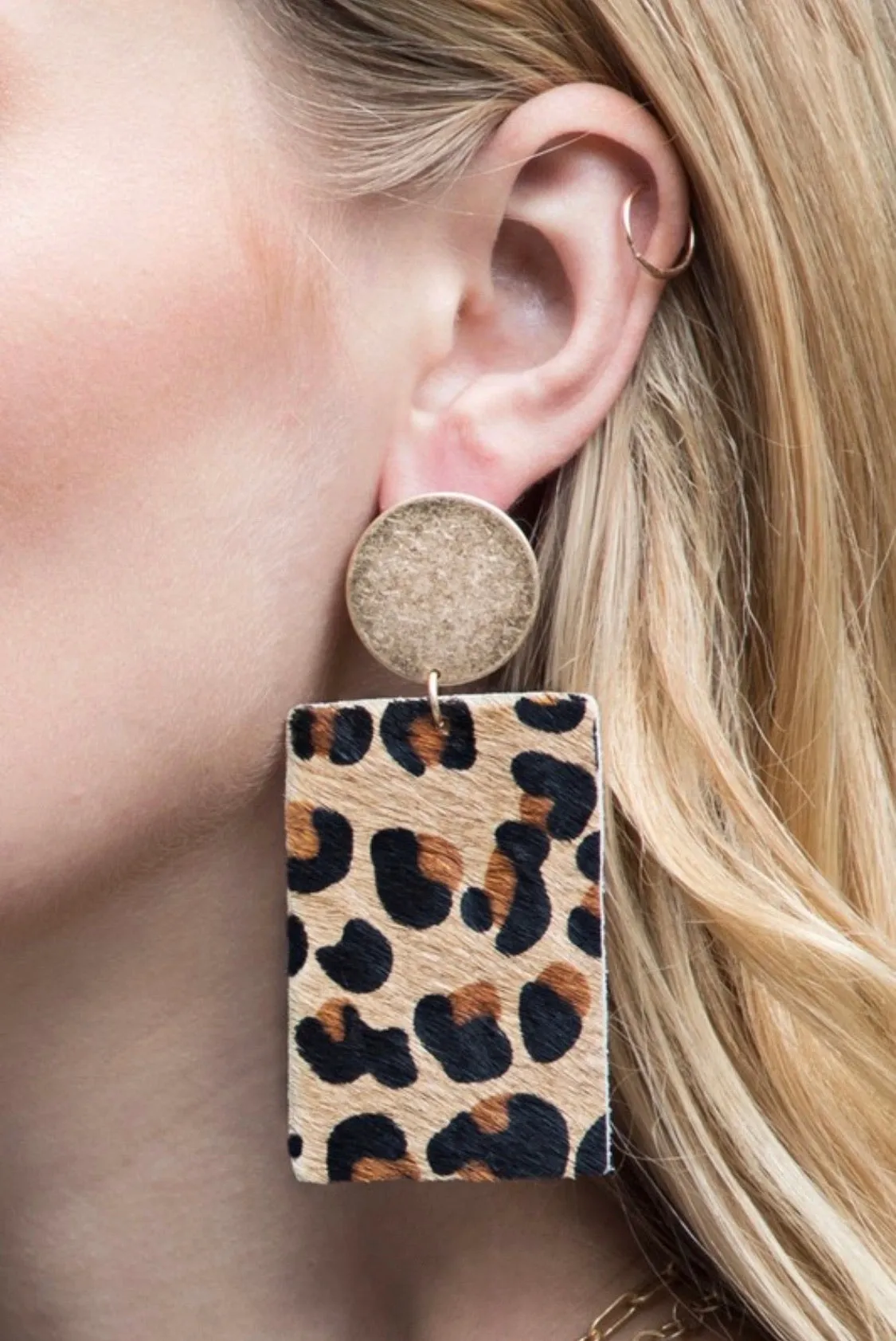 Cammy Leather Earrings