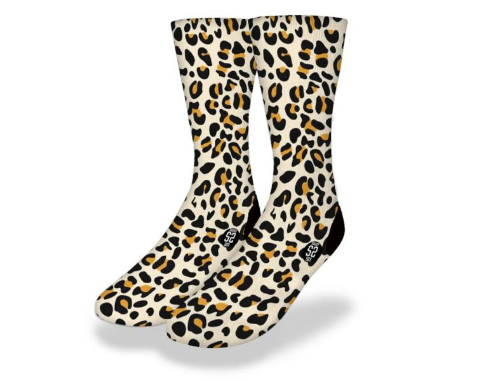 CHEETAH PRINT Fun Animal Socks