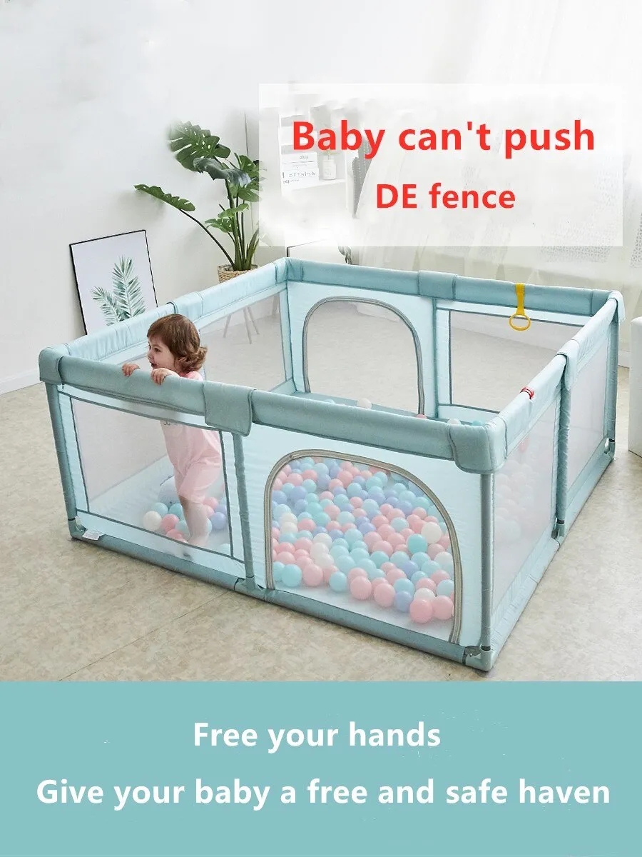 Children's Play Fence Fabric Playpen Baby Indoor Game Fencing Home Safety Fences Children Toys Amusement Park