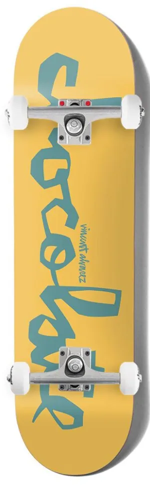 Chocolate OG Chunk W42 Vincent Alvarez x Venom Custom Complete Skateboard - 8.25"