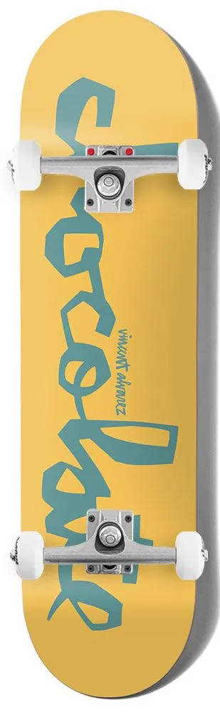 Chocolate OG Chunk W42 Vincent Alvarez x Venom Custom Complete Skateboard - 8.25"