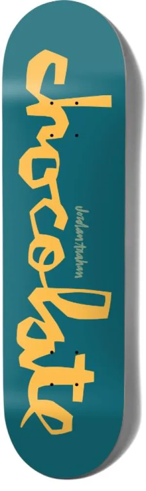 Chocolate OG Chunk W44D1 Jordan Trahan Skateboard Deck - 8.25"