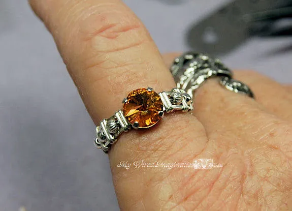 Clasp Rings, Wire Wrap Ring Tutorial, 3 FULL VARIATIONS, Tutorial Discount Pkg
