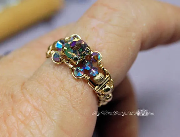Clasp Rings, Wire Wrap Ring Tutorial, 3 FULL VARIATIONS, Tutorial Discount Pkg