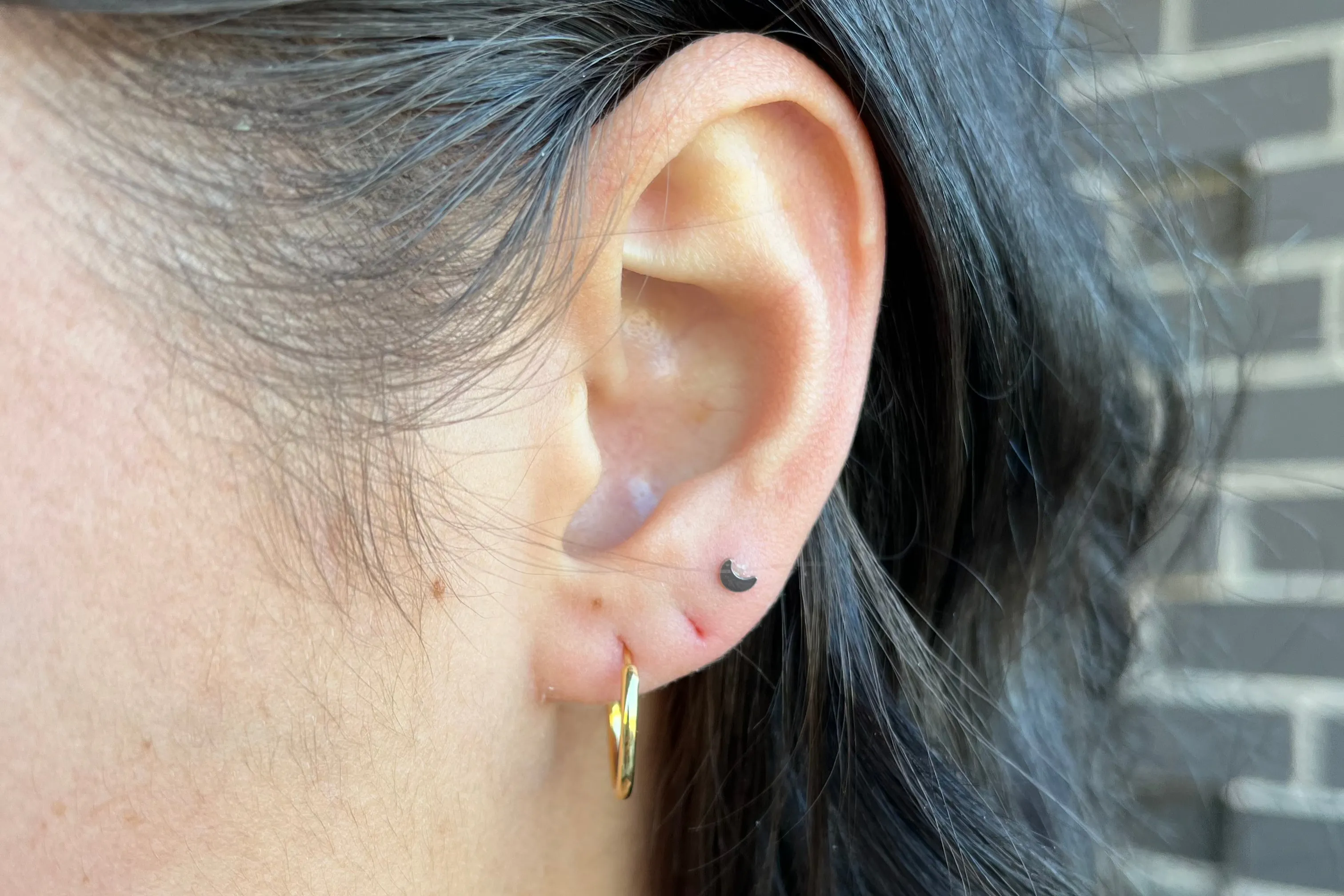 Classic 15mm Yellow Gold Endless Hoops
