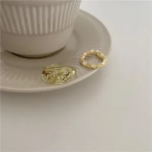 [Clearance] Hard Candy Ring Set (3 Colors)
