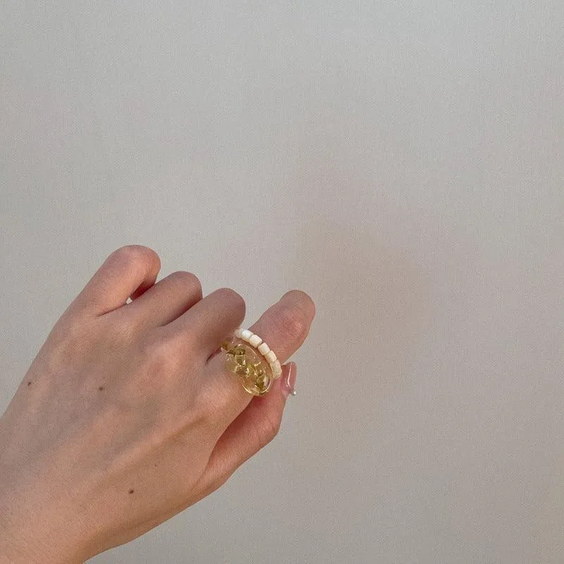 [Clearance] Hard Candy Ring Set (3 Colors)