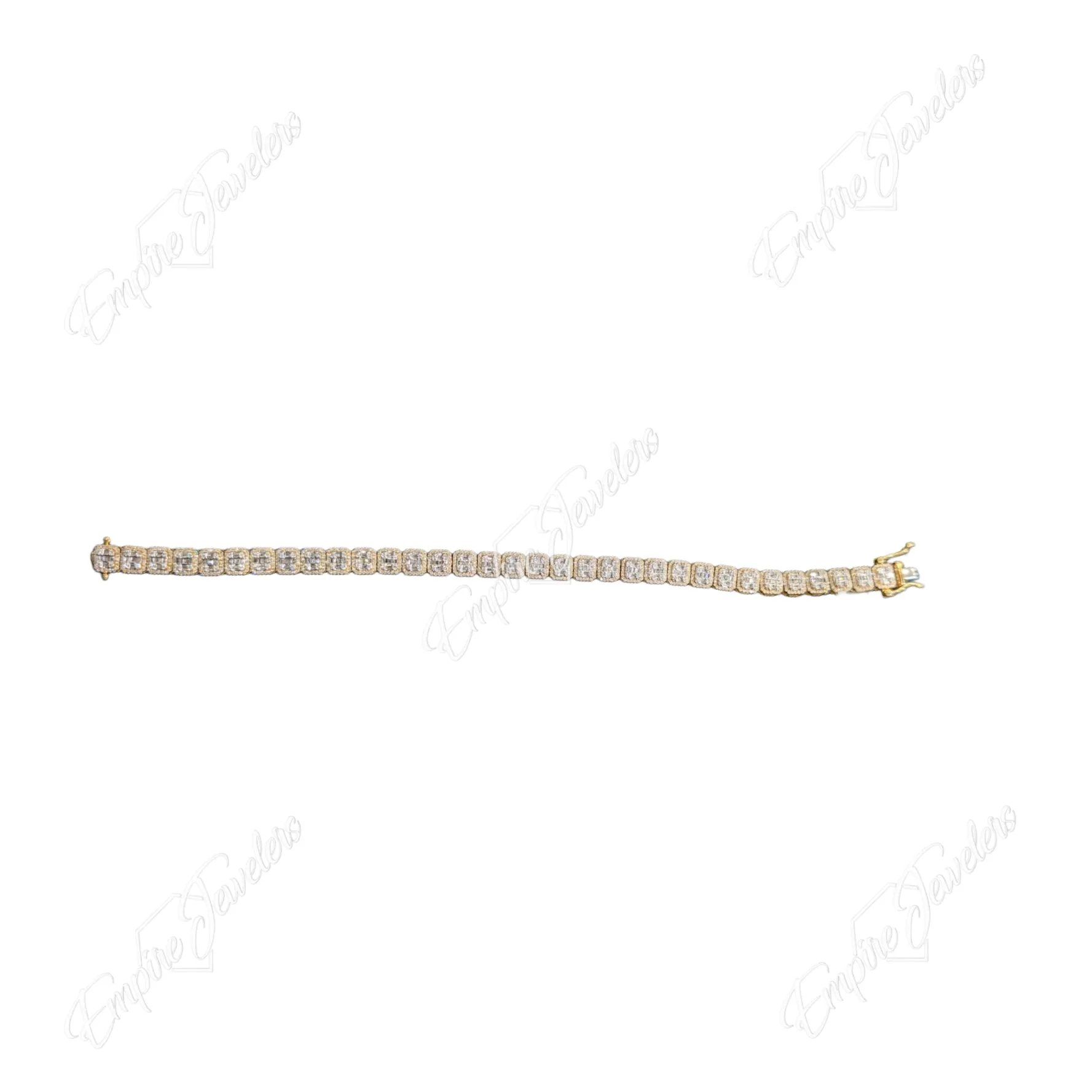 Cluster Diamond Bracelet