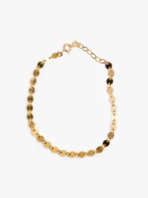 Coin Chain Bracelet