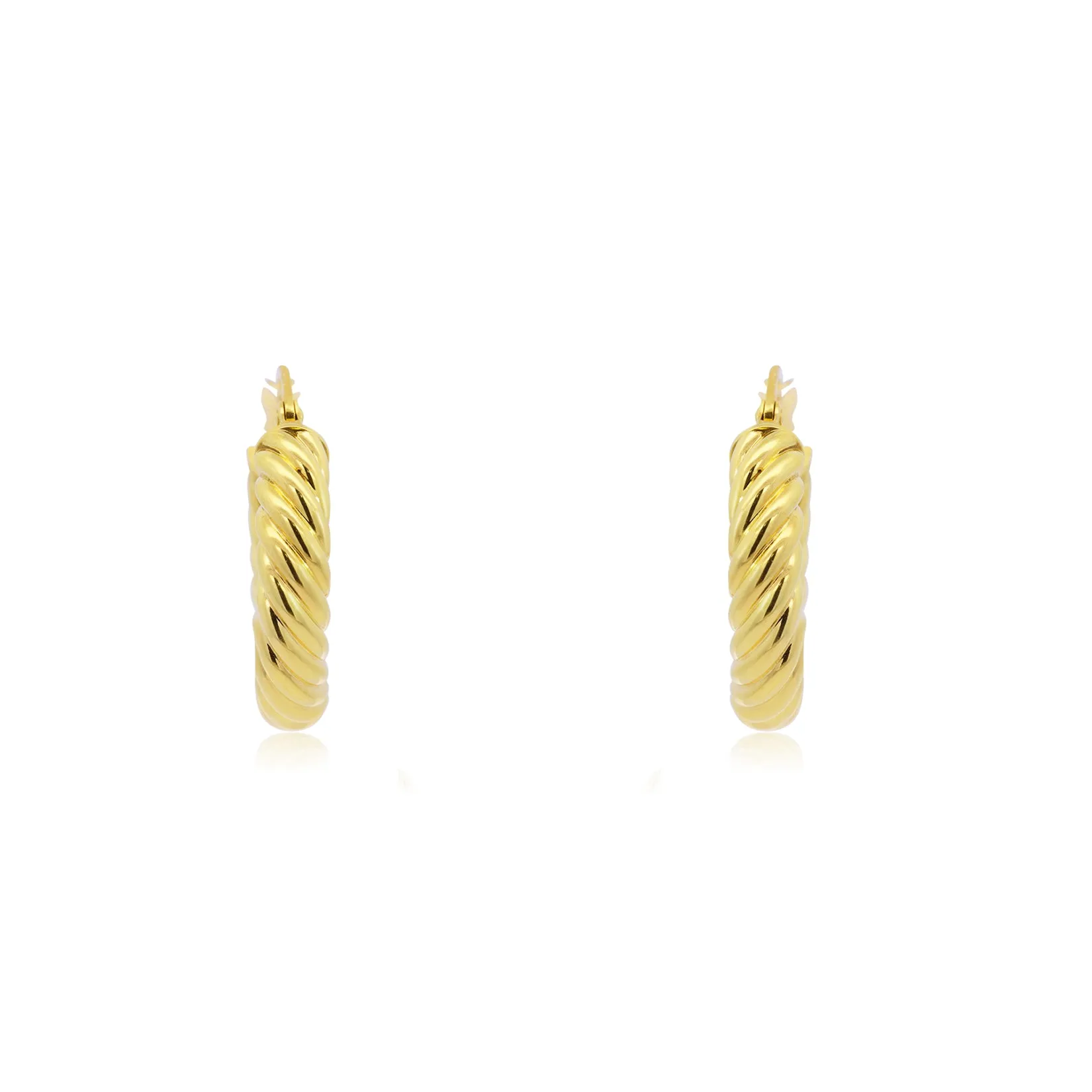 Croissant Hoop Earrings