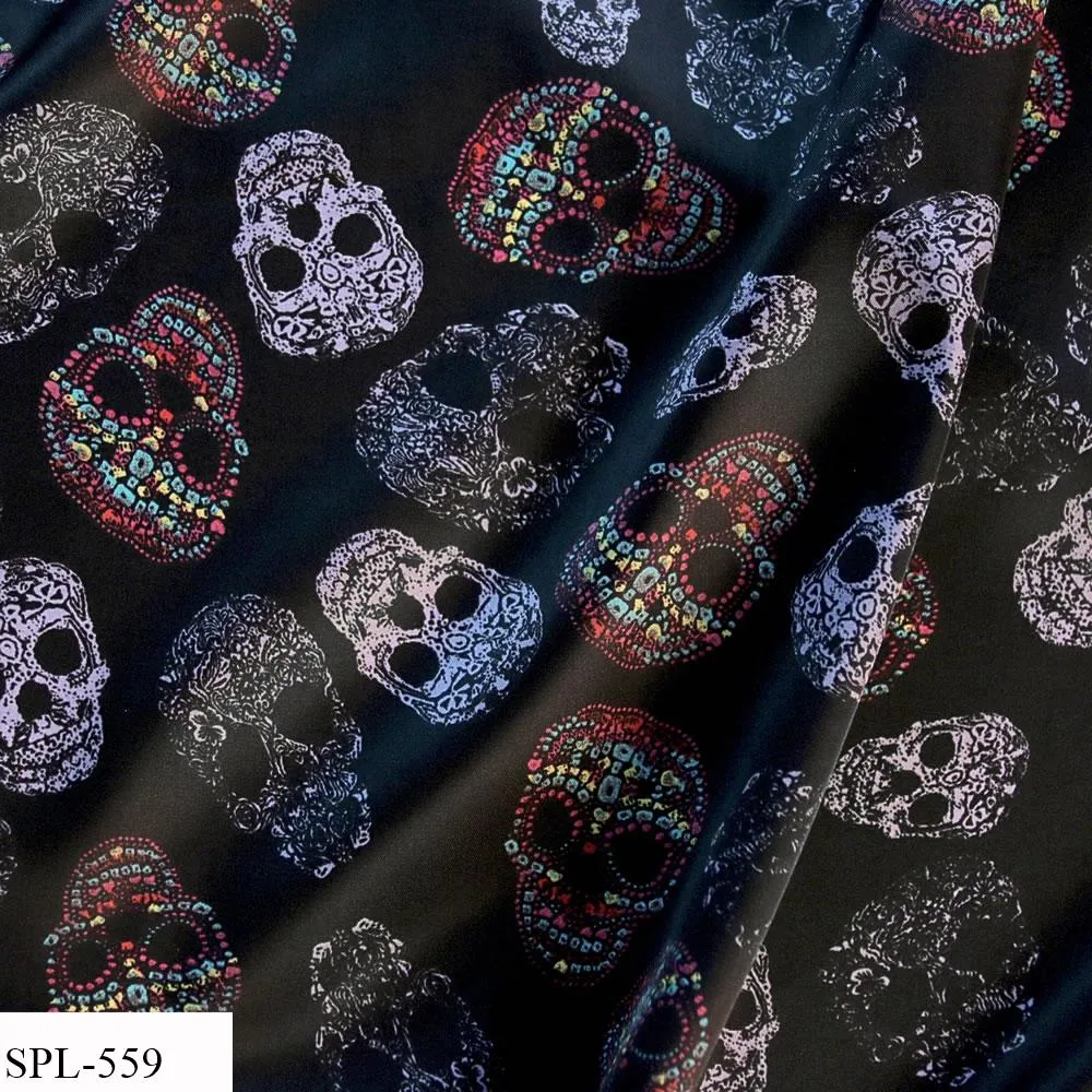 Crystal Skull Pocket Square