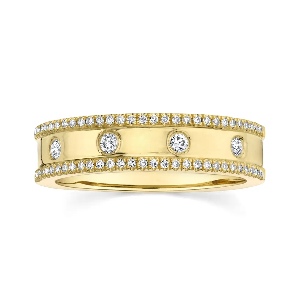 Diamond Inlay Cigar Band