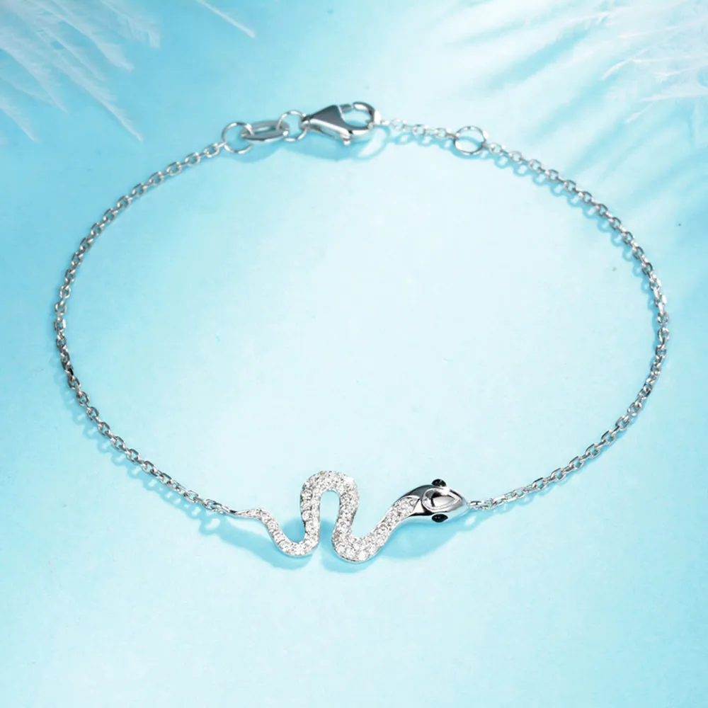 Diamond Snake Bracelet