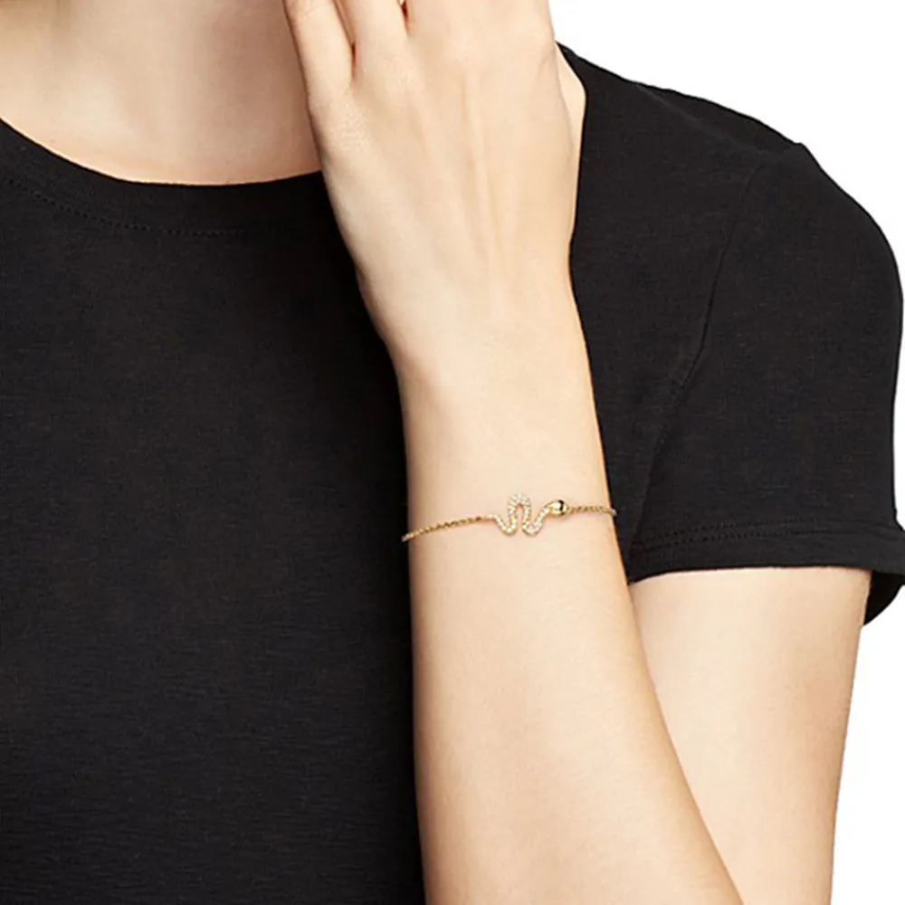 Diamond Snake Bracelet