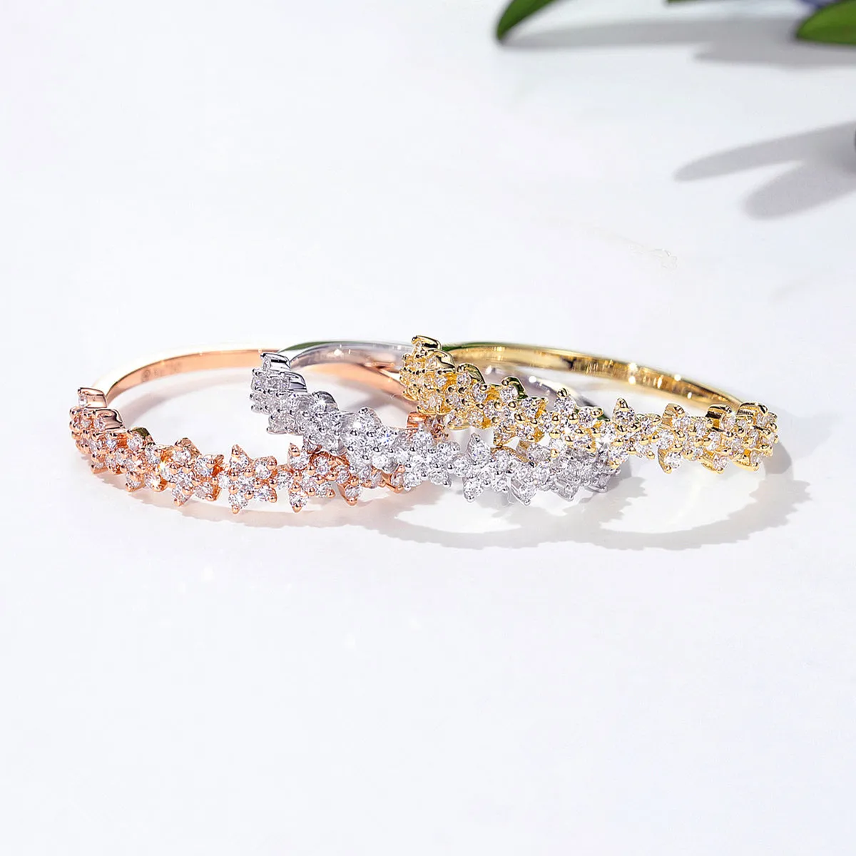 Diamond Stars Stackable Ring