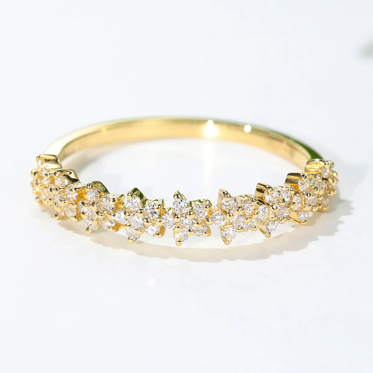 Diamond Stars Stackable Ring