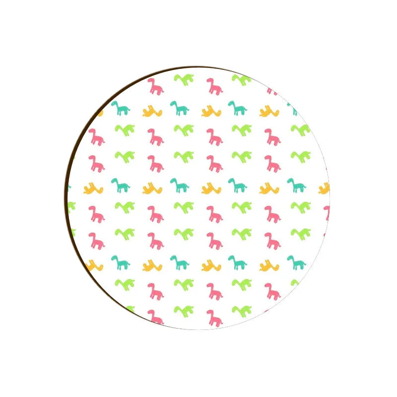 Dino Be Mine-O Round Coaster