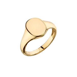 Disc Signet Ring