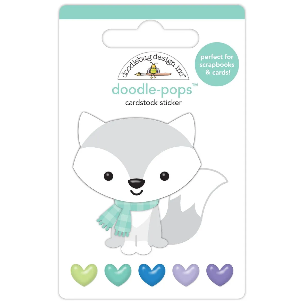 Doodlebug - Snow Much Fun - Doodle Pops  - Frosty Fox  / 8353