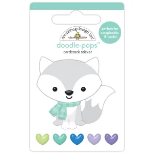 Doodlebug - Snow Much Fun - Doodle Pops  - Frosty Fox  / 8353