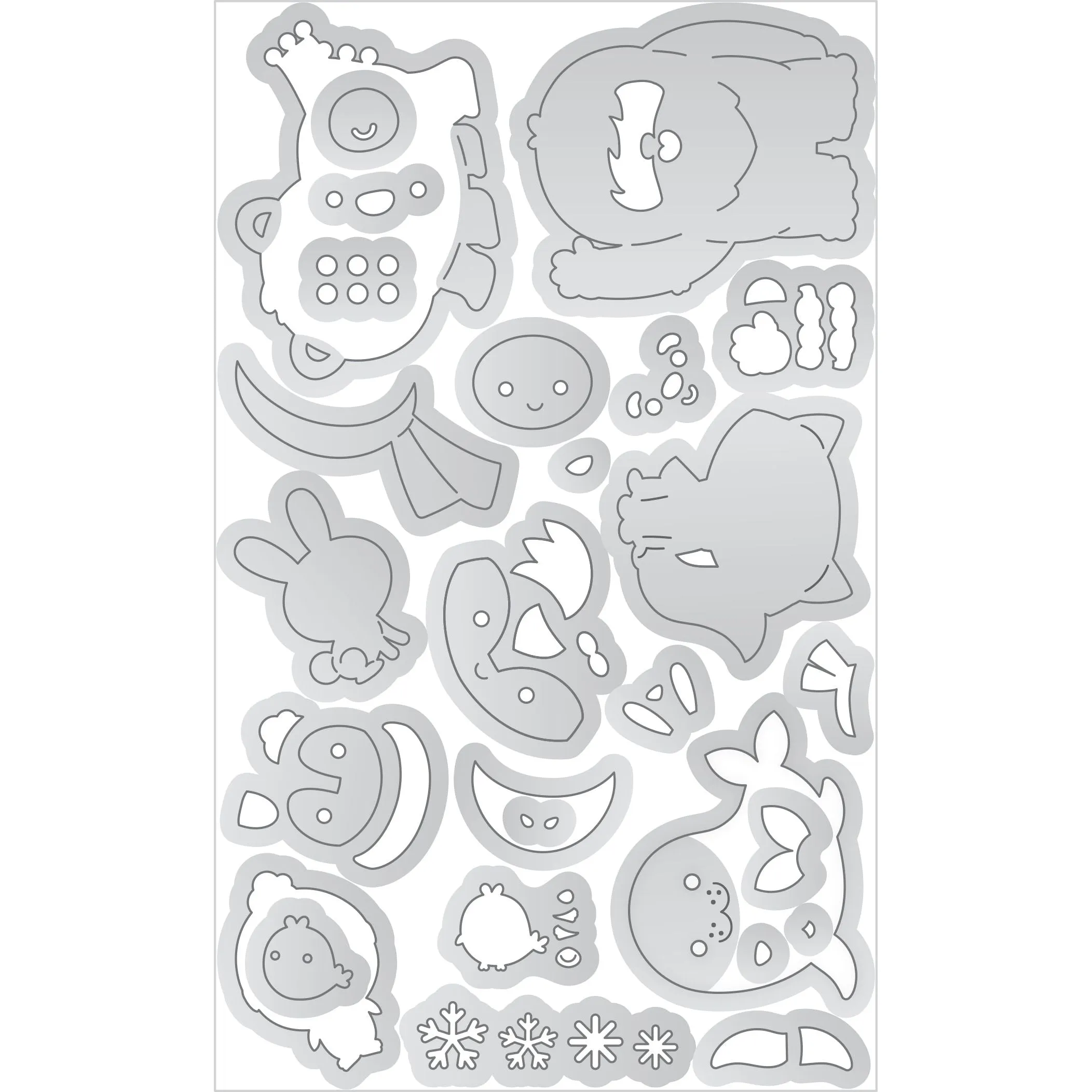 Doodlebug - Snow Much Fun - Snow Cute Doodle Cuts 2 Die / 8369