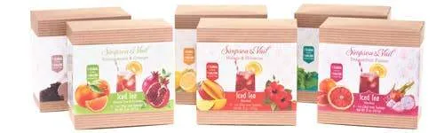 Dragonfruit Fusion Herbal Fruits Iced Teabags - Iced Tea Collection