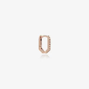 Dual D.D One-sided Gold Earring JDRER3S534S
