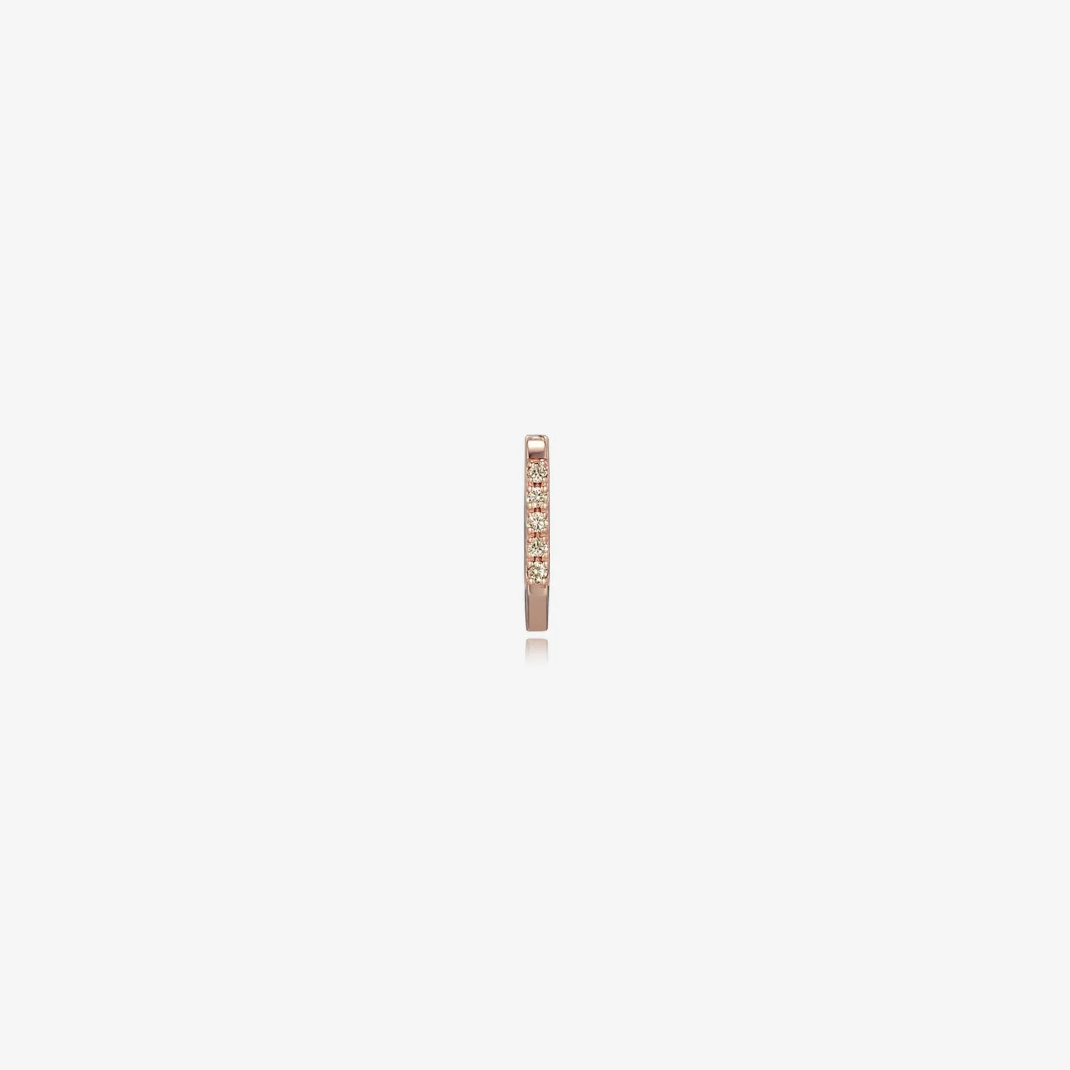 Dual D.D One-sided Gold Earring JDRER3S534S
