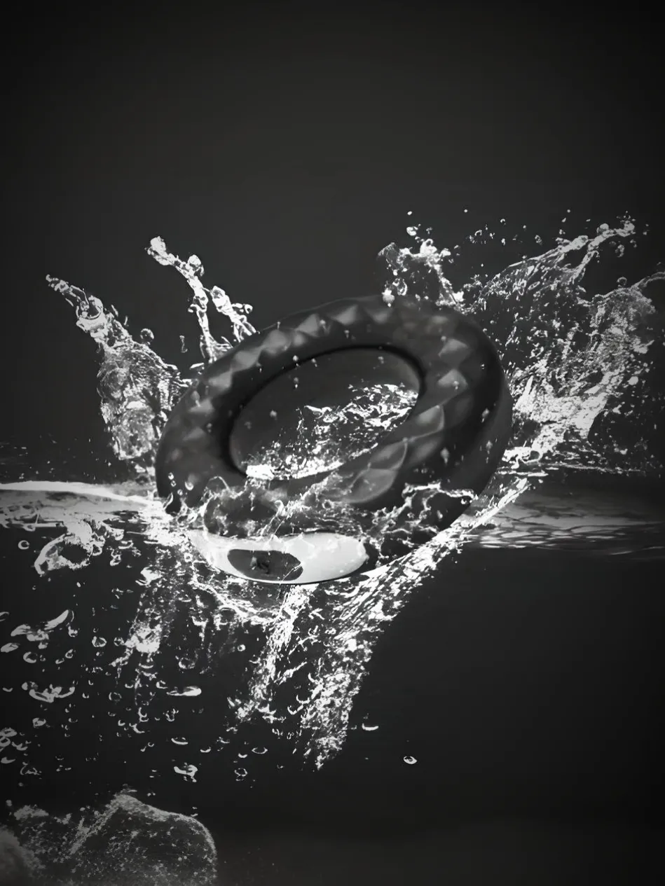 Dual Vibrating Remote Control Cock Ring-HUX by Scandals
