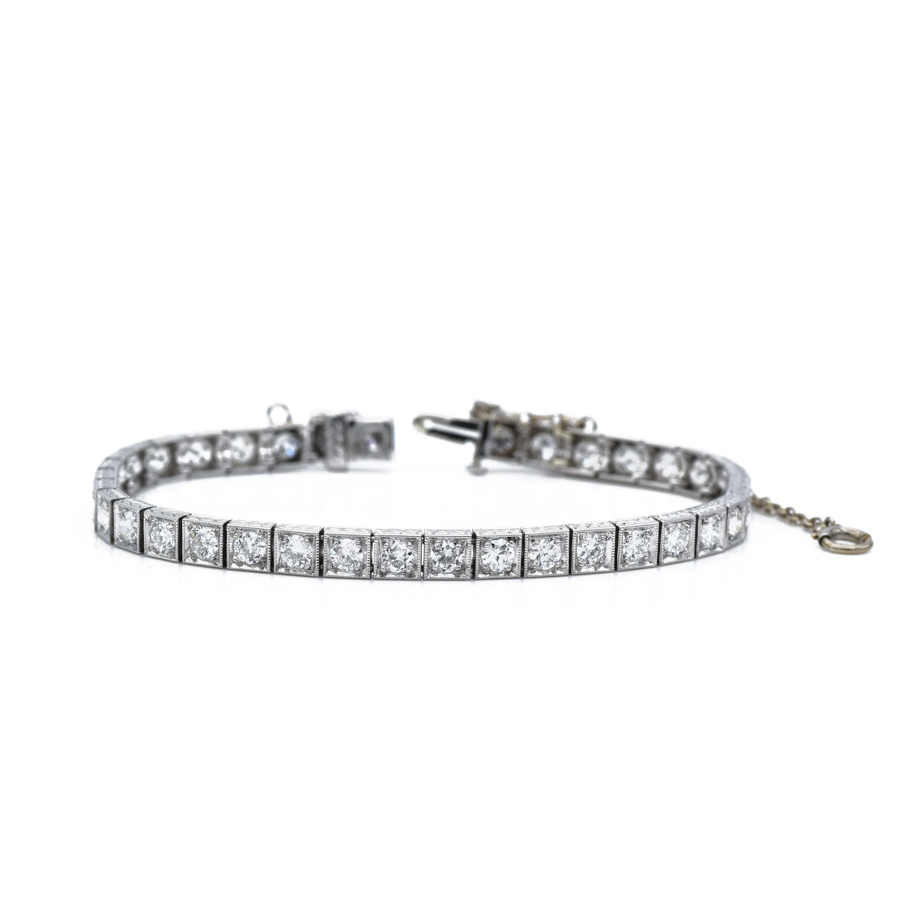 Estate 1920s Diamond Bracelet