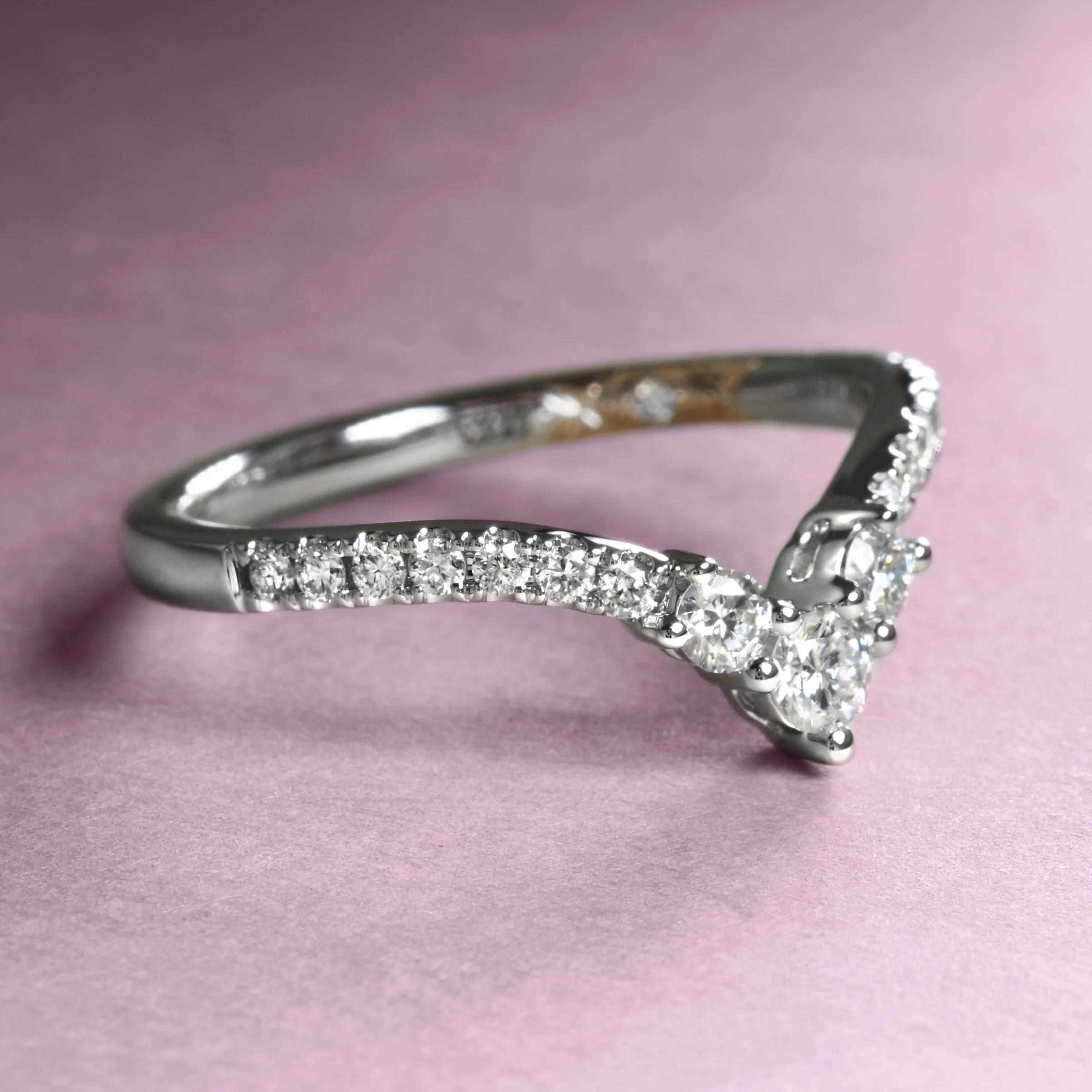 Extra-Sparkly Chevron Band By A.Jaffe