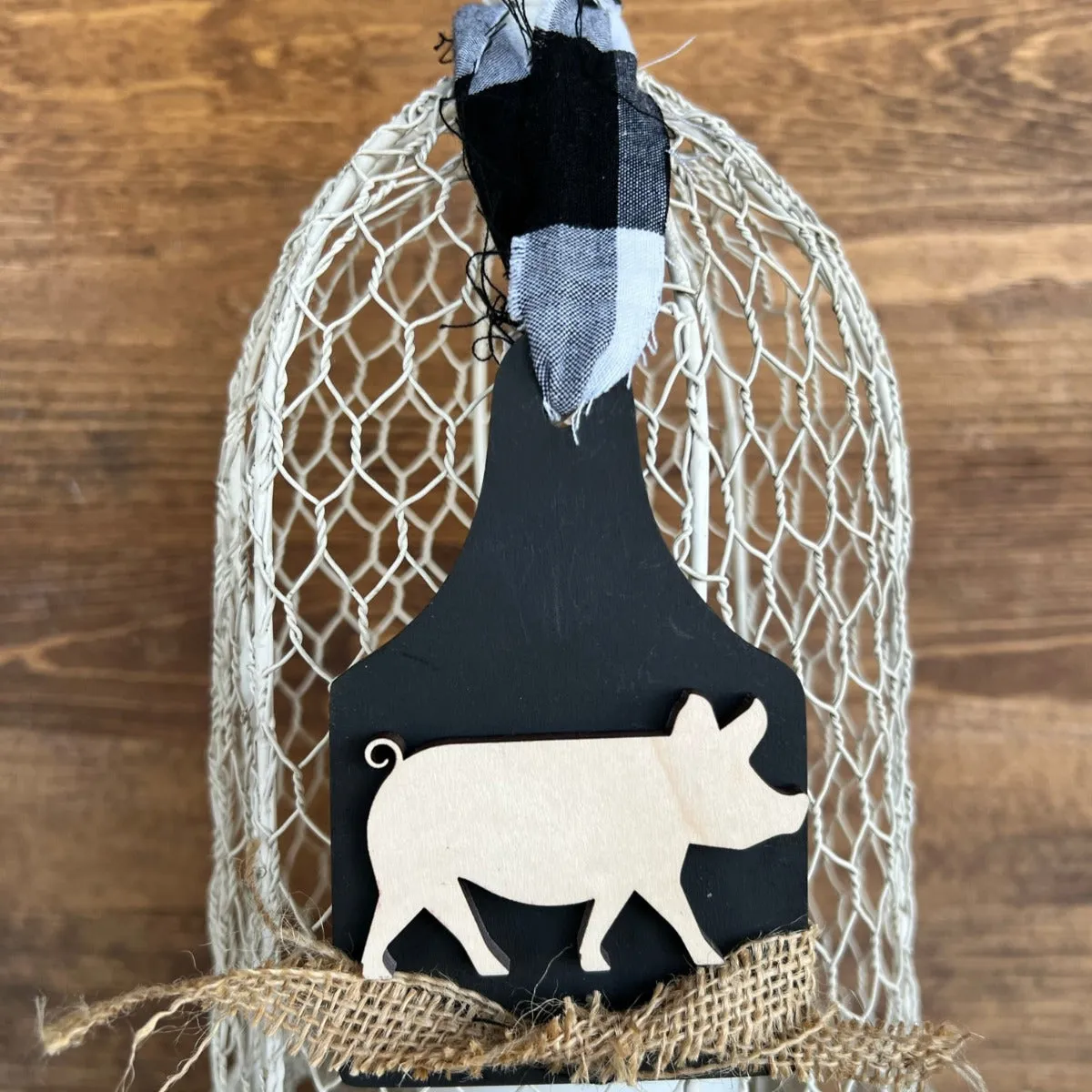 Farm Animal Christmas Ornaments