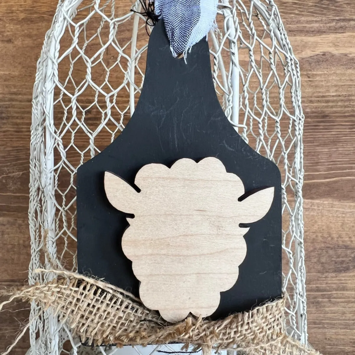 Farm Animal Christmas Ornaments