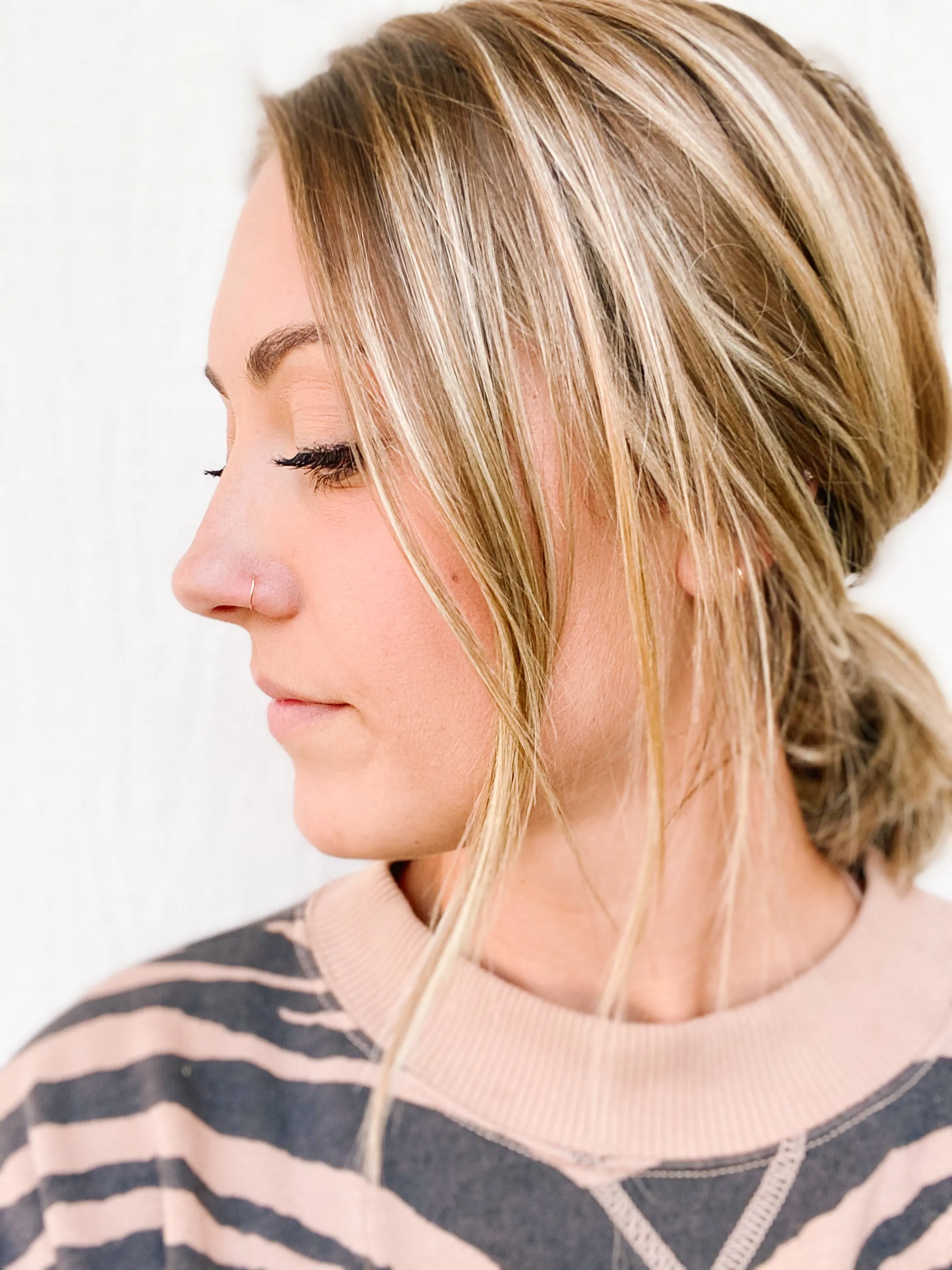 Faux Nose Hoop