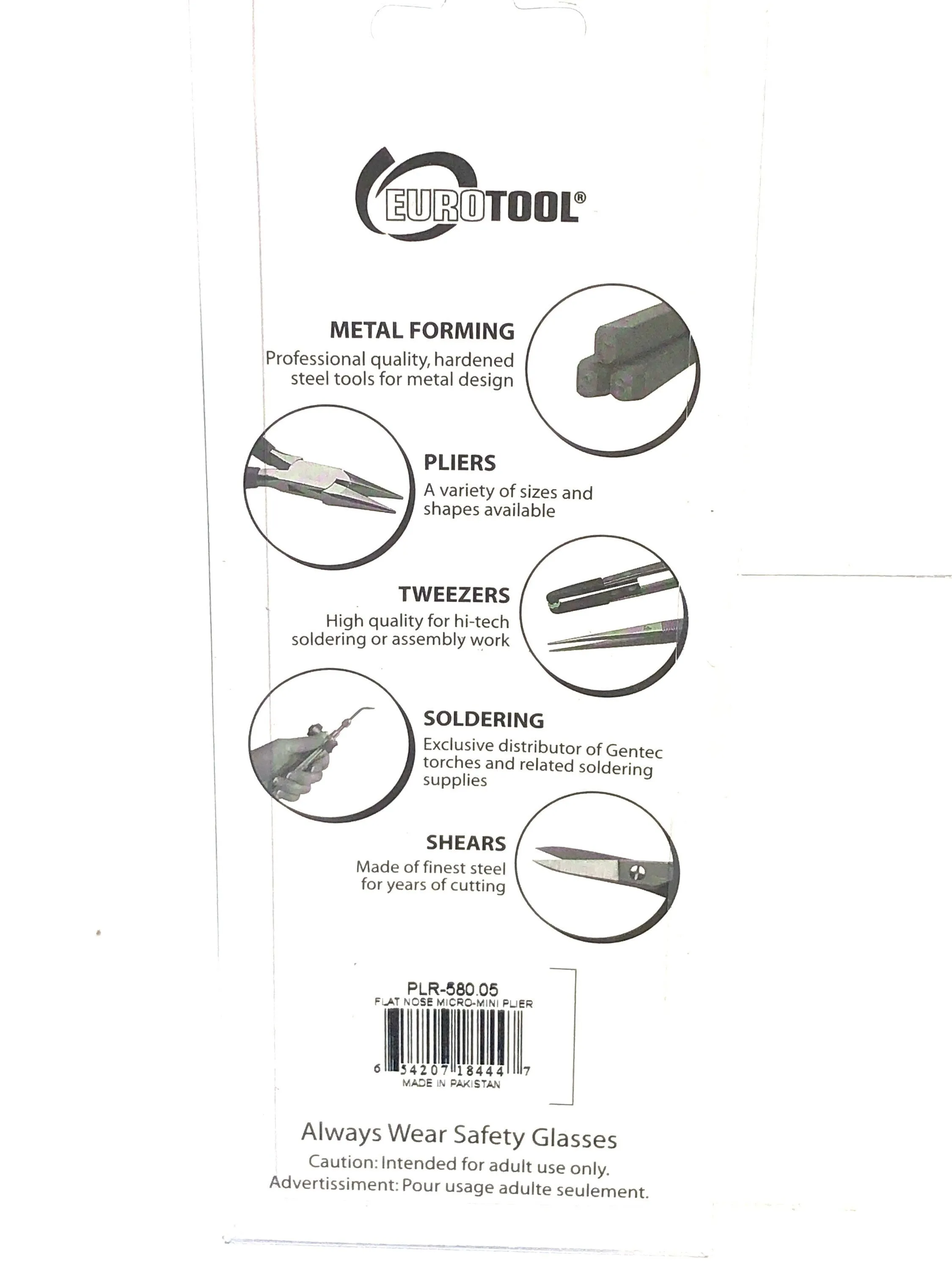 Flat nose micro - mini plier , SKU# 070723