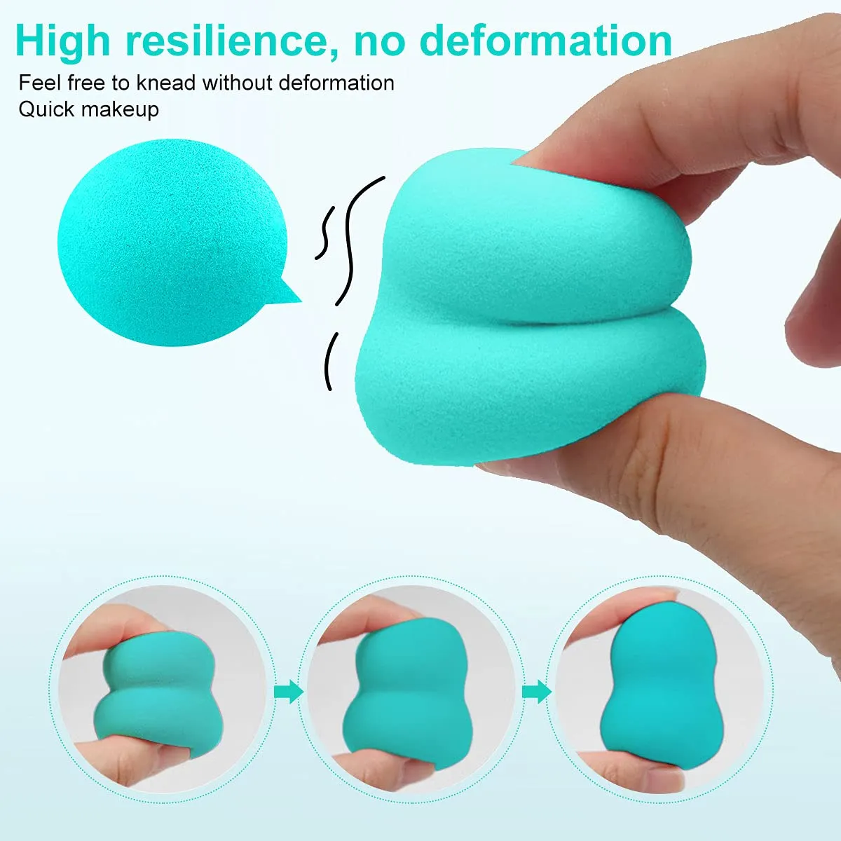 Fofosbeauty Luxury 4 Pcs Beauty Blender Set
