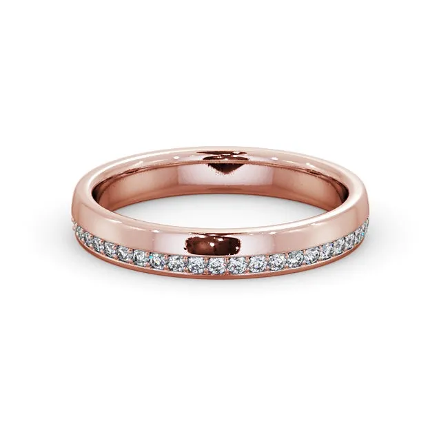 Full Eternity Ring, Offset Round Cut Stones