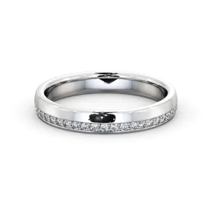 Full Eternity Ring, Offset Round Cut Stones