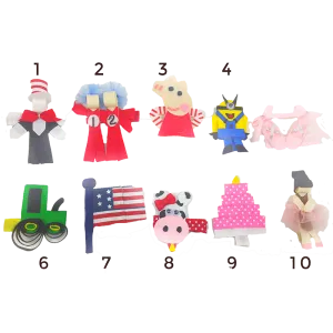 Fun Character Clips - Choose Your Characters