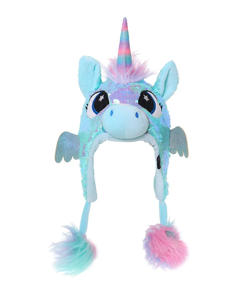 Furble Kids' Fun Character Earflaps Beanie