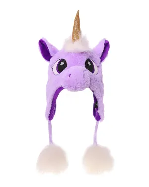 Furble Kids' Fun Character Earflaps Beanie