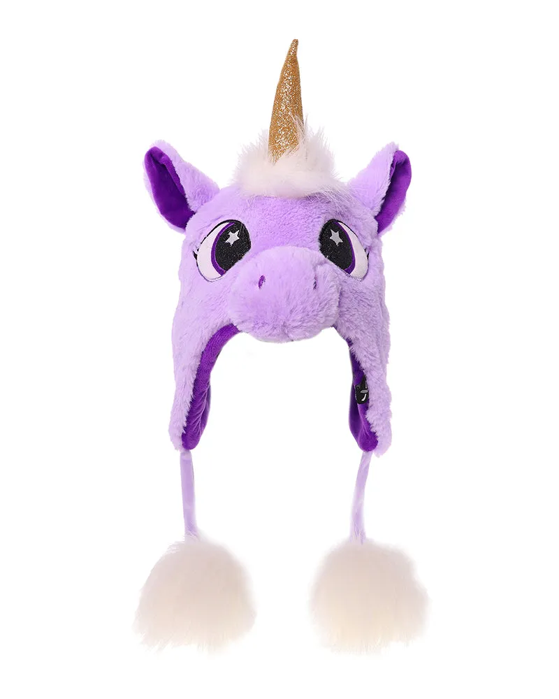 Furble Kids' Fun Character Earflaps Beanie