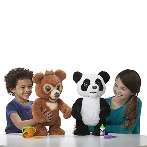 FurReal Cubby, The Curious Bear Interactive Plush Toy, Ages 4 and Up
