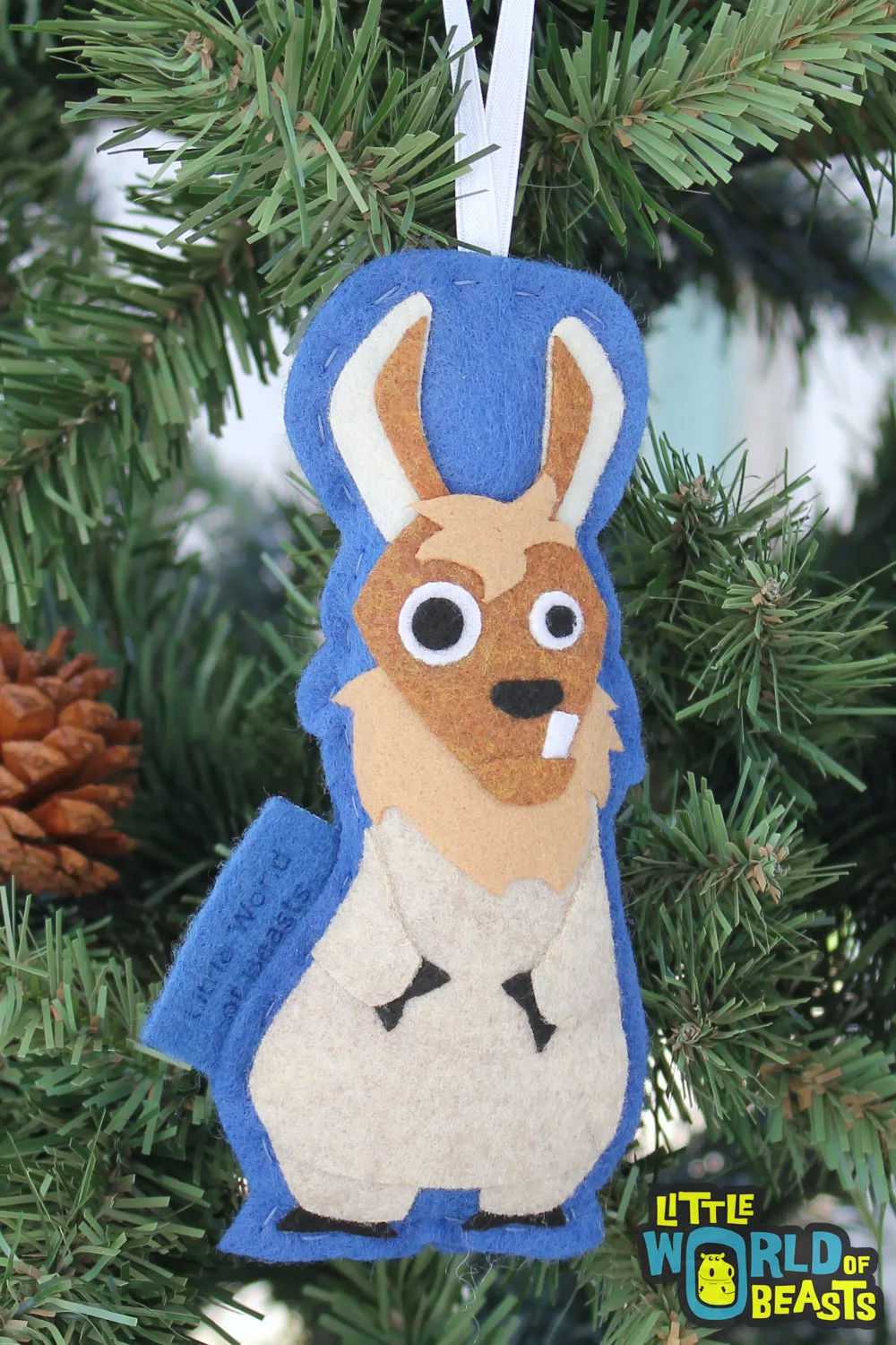 Giuseppe the Llama Ornament