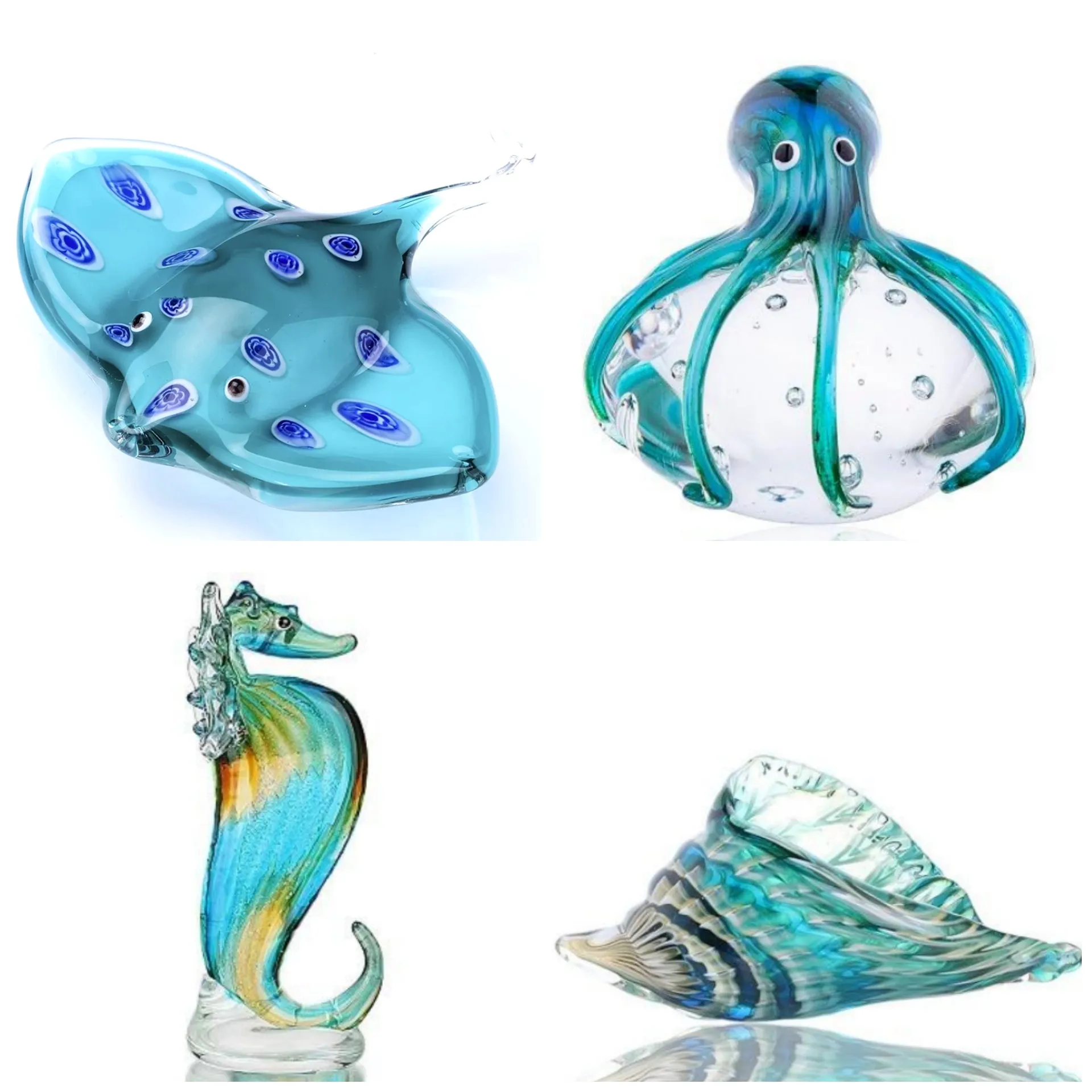 Glass Sculpture: Underwater world