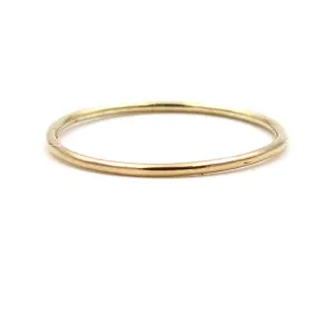 Gold Stacking Round Wire Ring