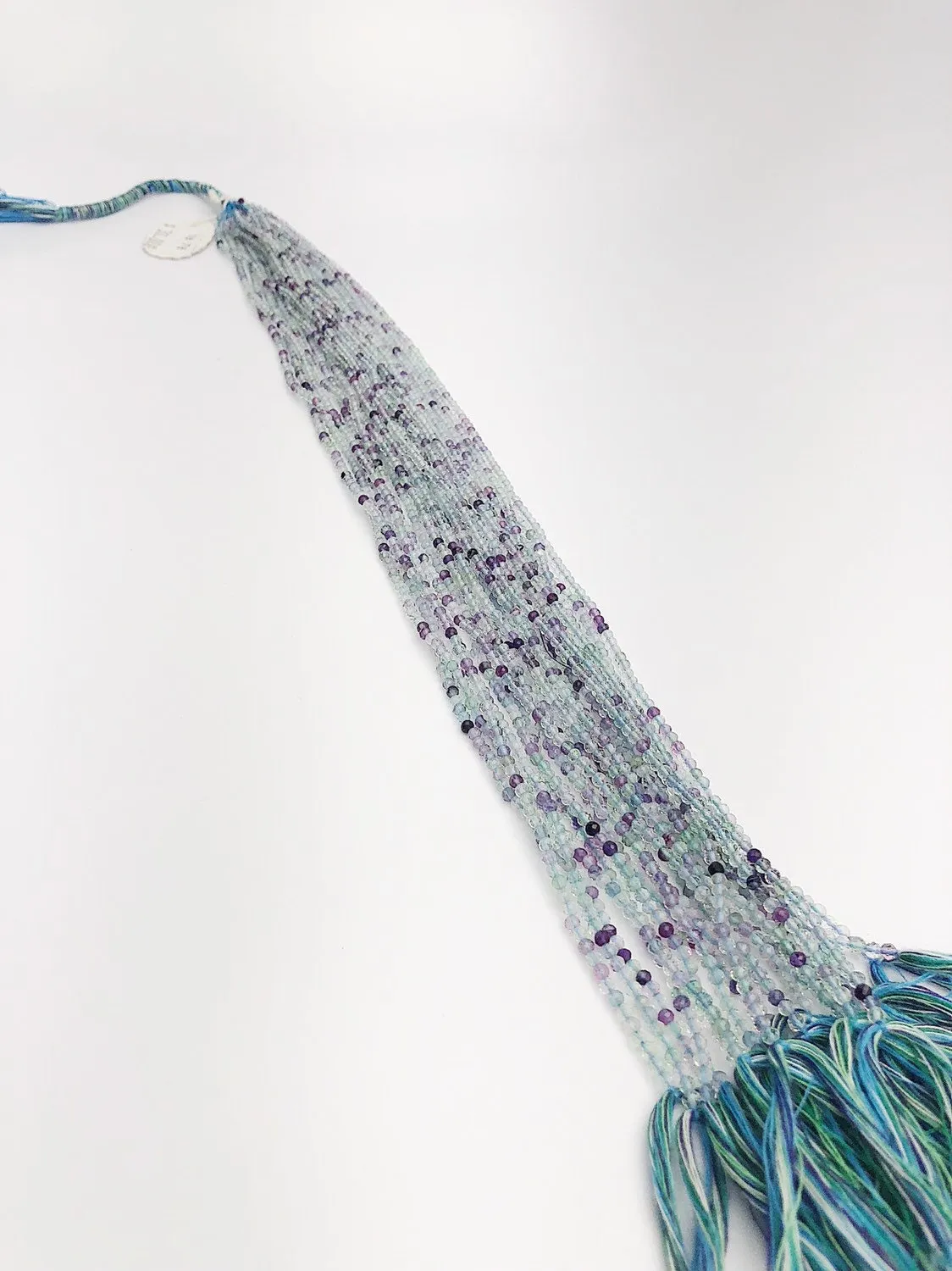 HALF OFF SALE -Fluorite  Gemstone Beads, Full Strand, Semi Precious Gemstone, 13"