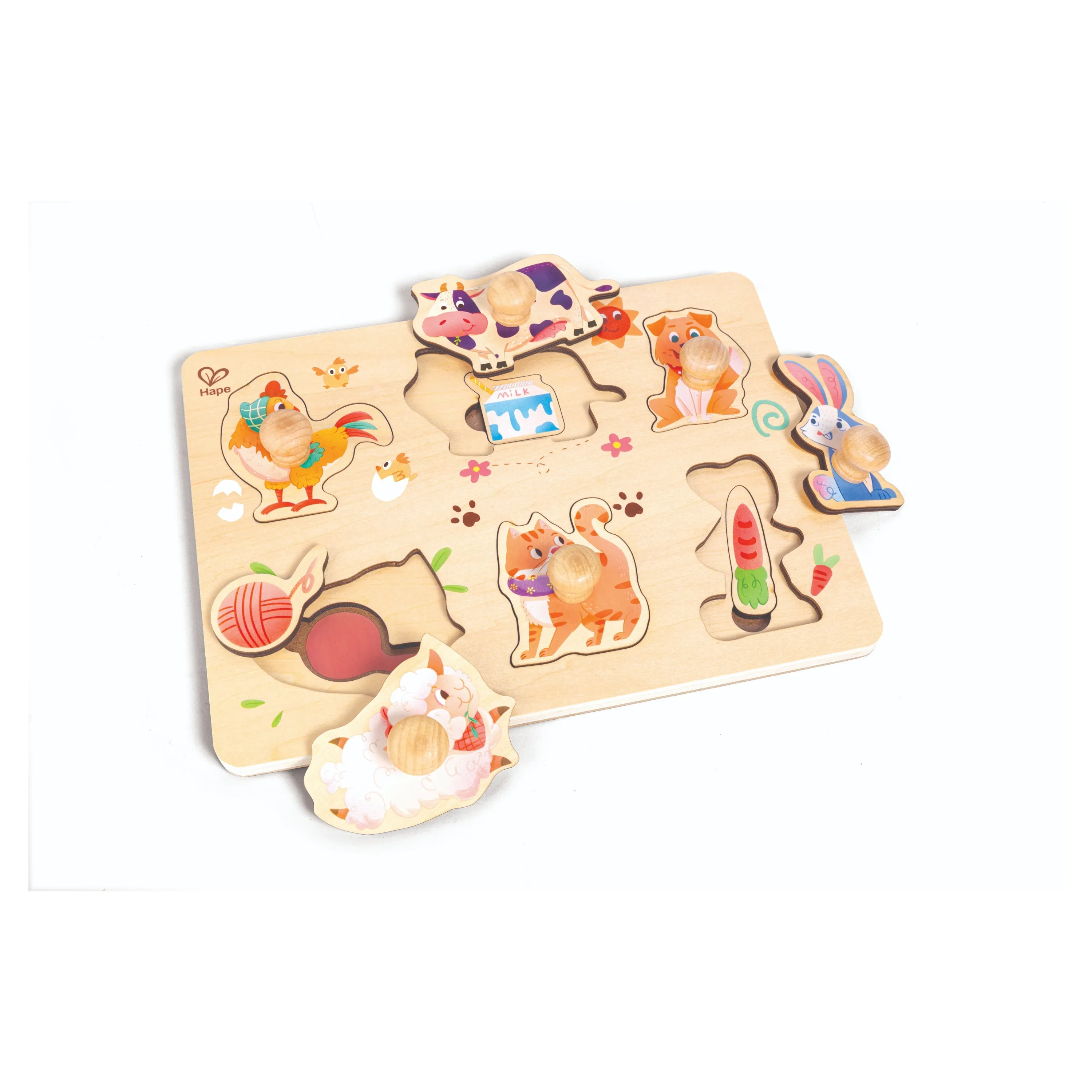 Hape Farmyard Layer Puzzle
