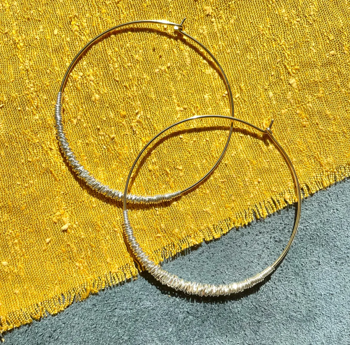 Helix Double Wrap Hoops